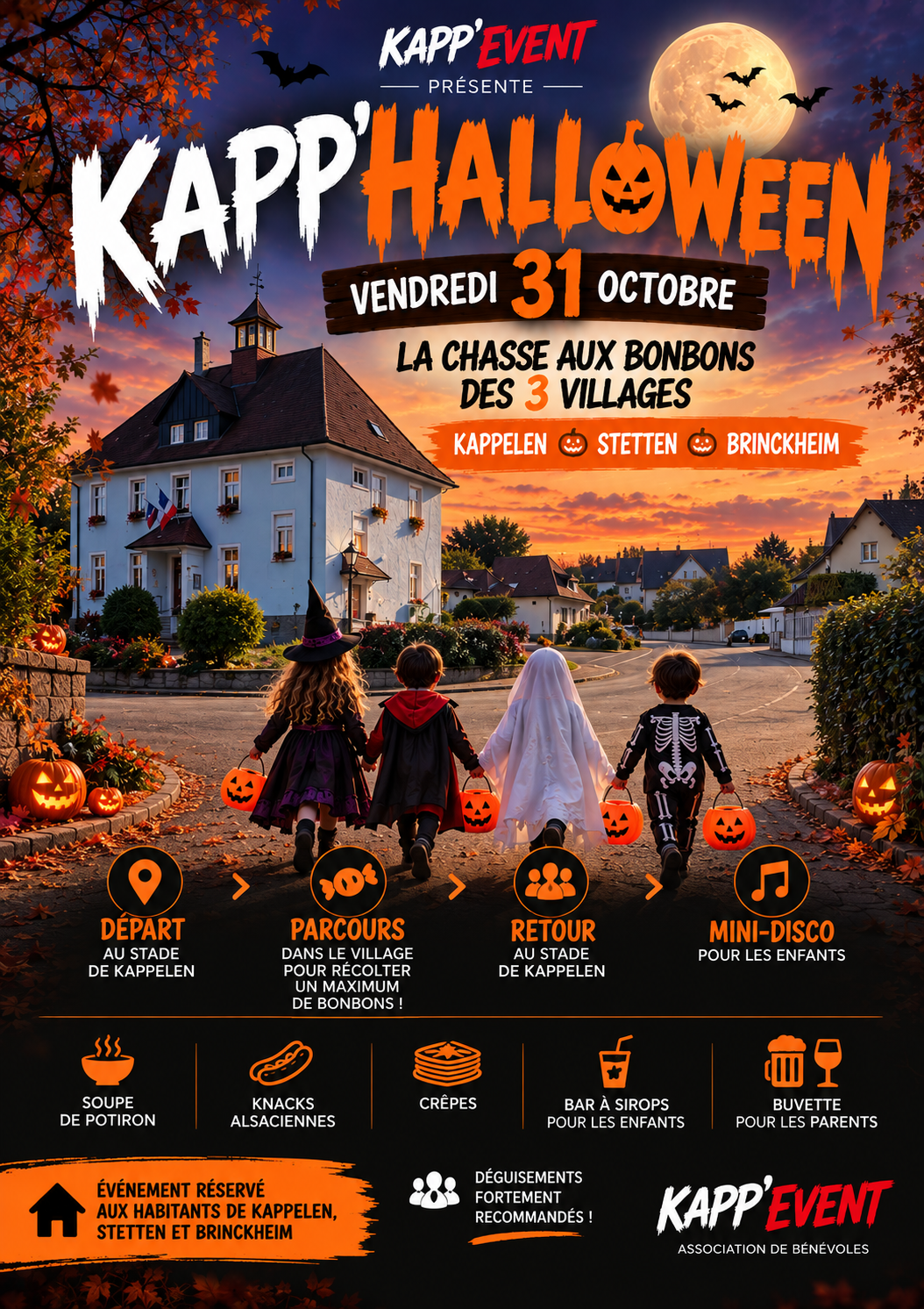 Soirée halloween